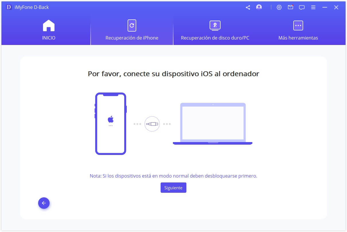 conectar iPhone con ordenador