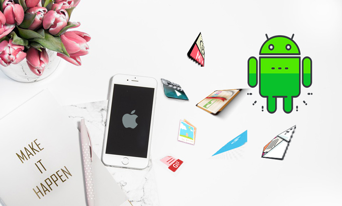 transfer data iphone to android