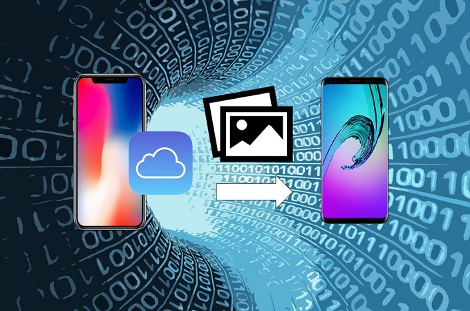 transfer iCloud photos to Android 