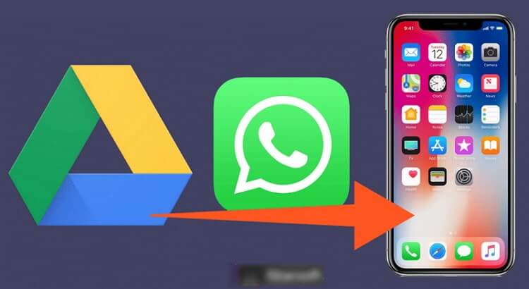 transferir copia de seguridad de WhatsApp de Google Drive a iCloud gratis
