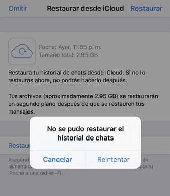 5 soluciones | No Se Pudo Restaurar el Historial de Chats en WhatsApp
