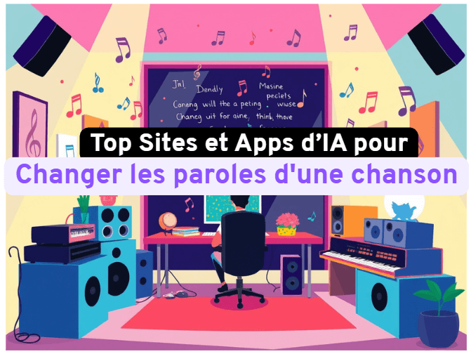 Comment changer les paroles d’une chanson ? Top 3 sites et Apps d'IA gratuits