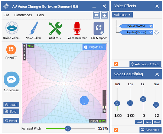 AV Voice Changer Software Diamond - App para cambiar voz de hombre a mujer