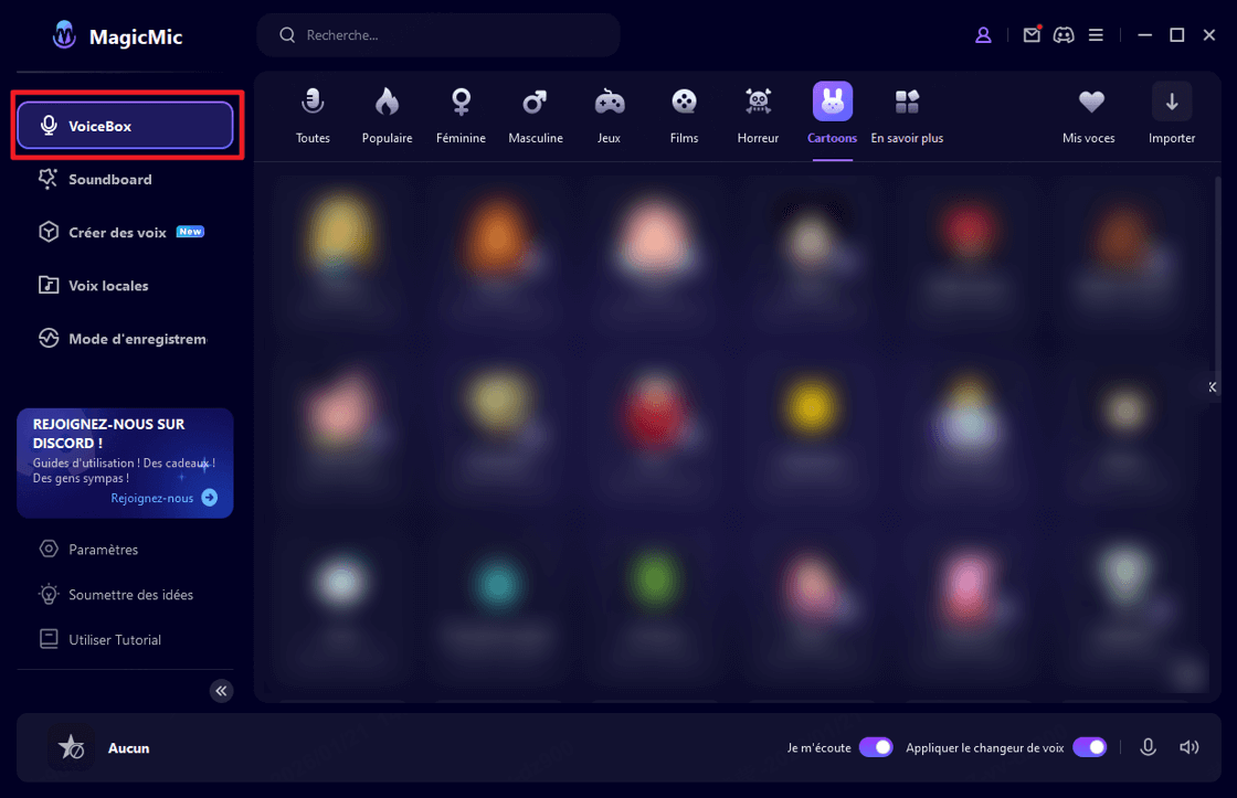 magicmic effets sonores