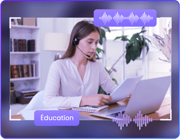 faire la synthèse vocale pour l'enseignement