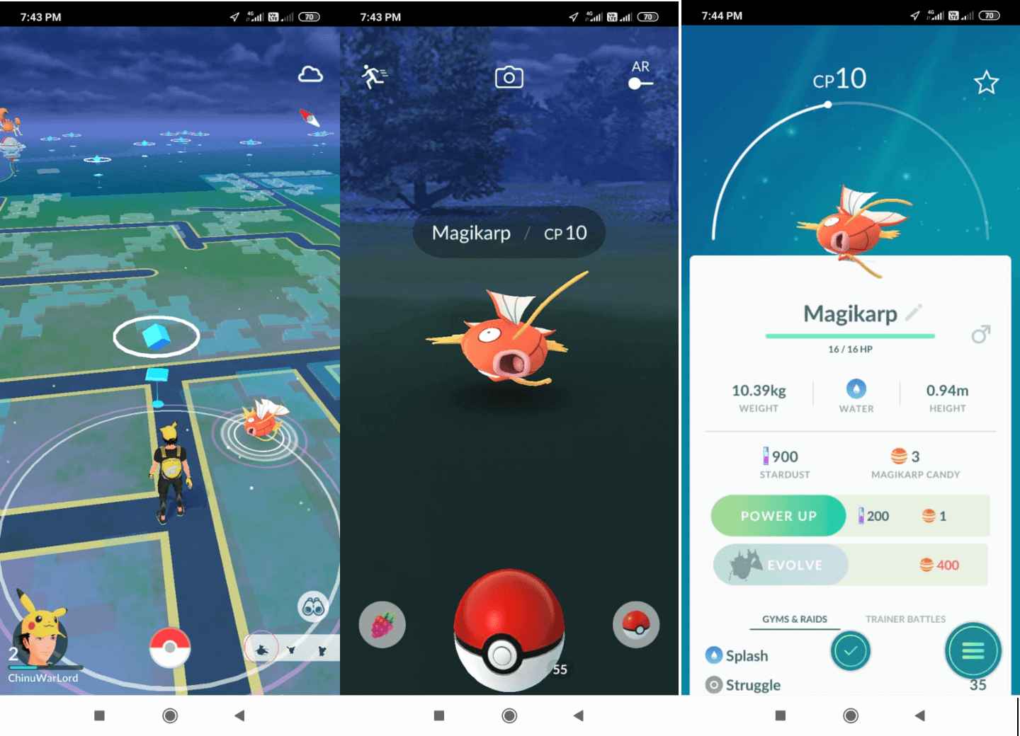 cheat Pokémon Go