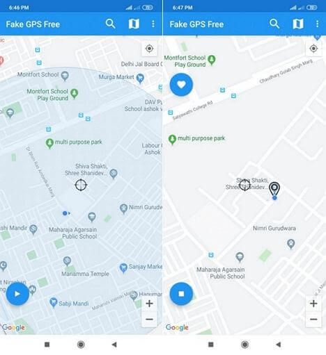 establecer una ubicación virtual de Pokémon Go