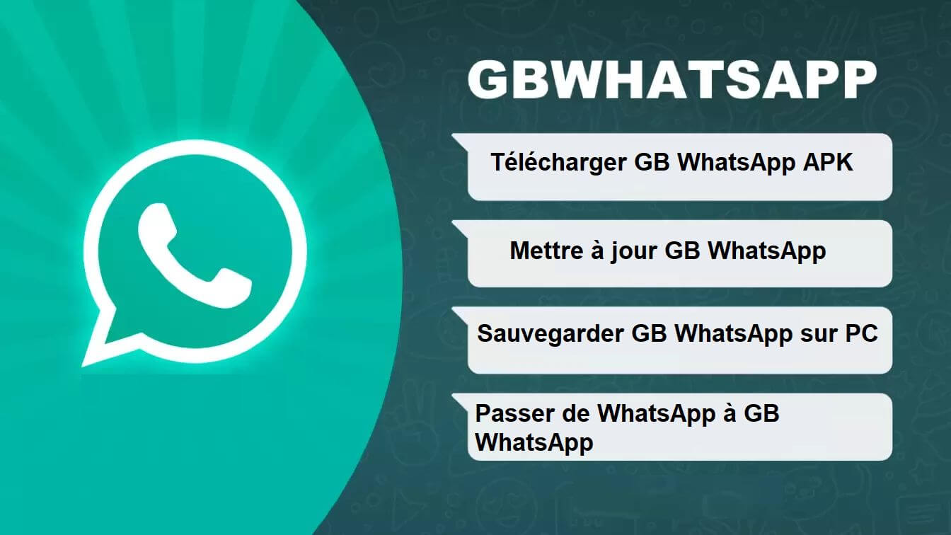 Télécharger et mise à jour GB WhatsApp APK dernière version [2025]