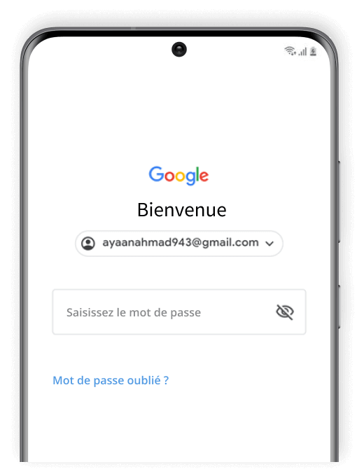 mot de passe Google inconnu