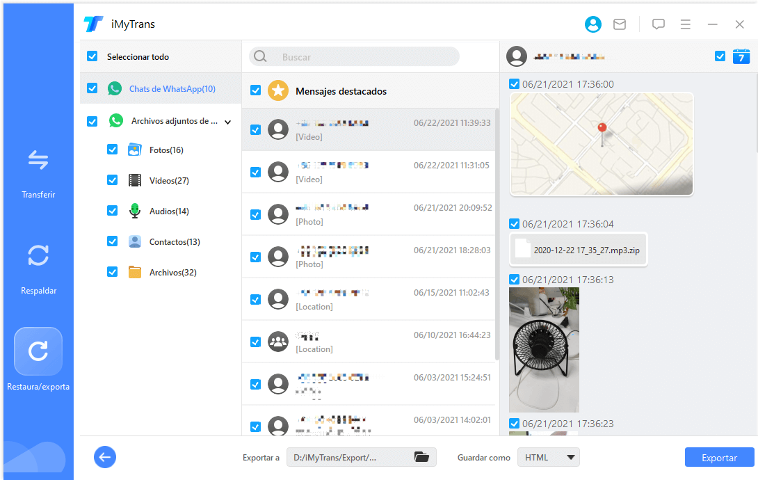 leer copias de seguridad de Google Drive