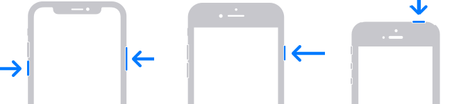 Forzar el reinicio cuando iPhone pantalla negra