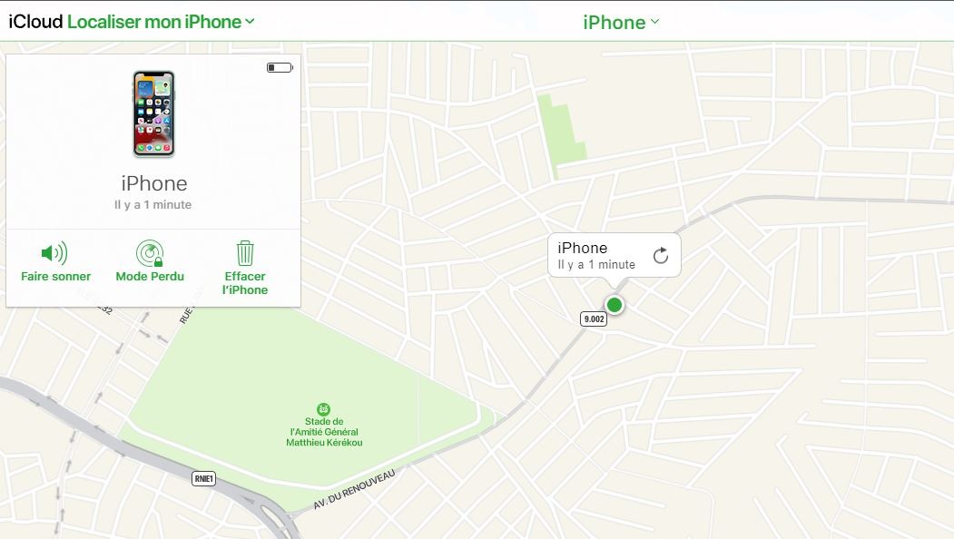 débloquer iPhone indisponible avec iCloud