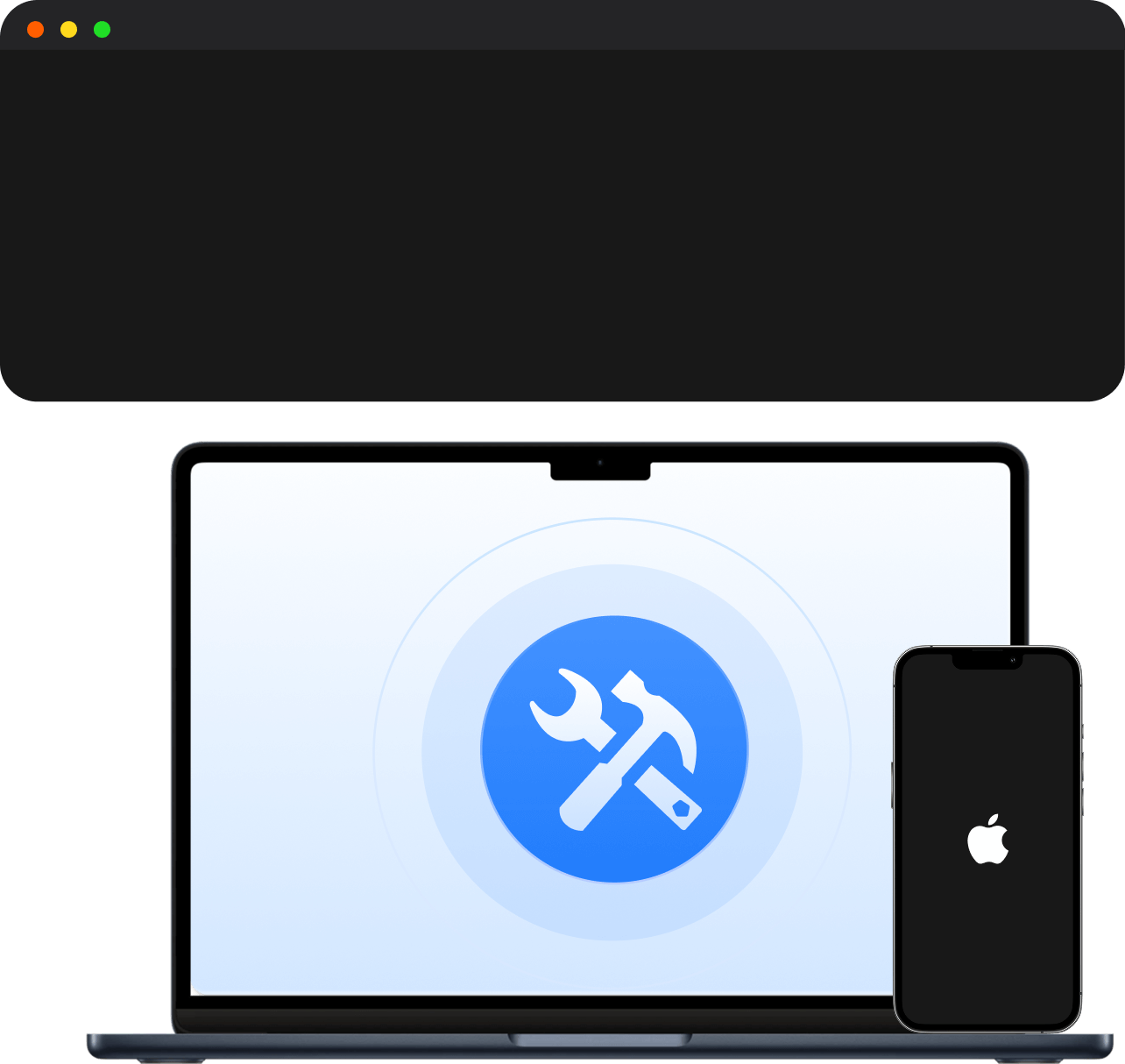 Logiciel de réparation du système iOS