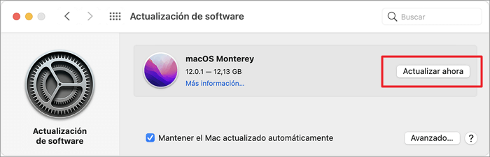 Actualizar software de macOS para salir support.apple.com/iPhone/restore