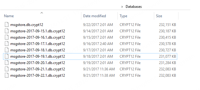 recuperar mensajes de WhatsApp sin copia de seguridad en databases