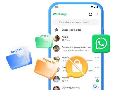 Acceder a Copia de Seguridad Cifrada de WhatsApp