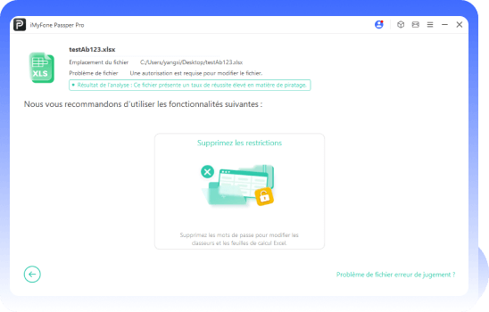 Suppression de la restriction de lecture seule des fichiers