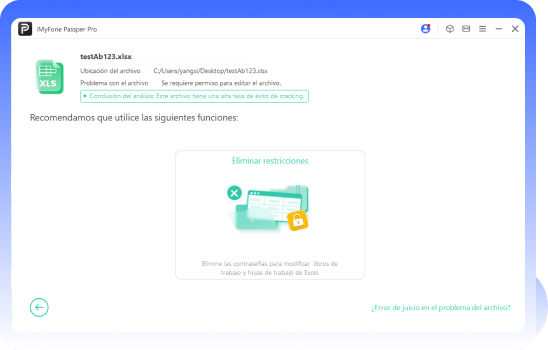 Eliminar contraseña de excel