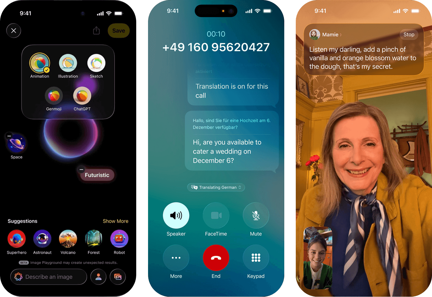 Fonctionnalités de l'iOS 26