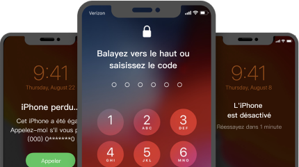 Supprimer le verrouillage de l'écran et contourner le verrou d'activation