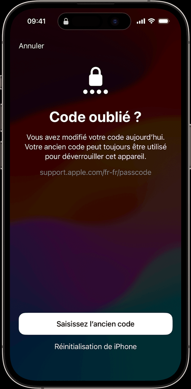 Comment déverrouiller un iPhone iOS 17 en réinitialisant le code d’accès
