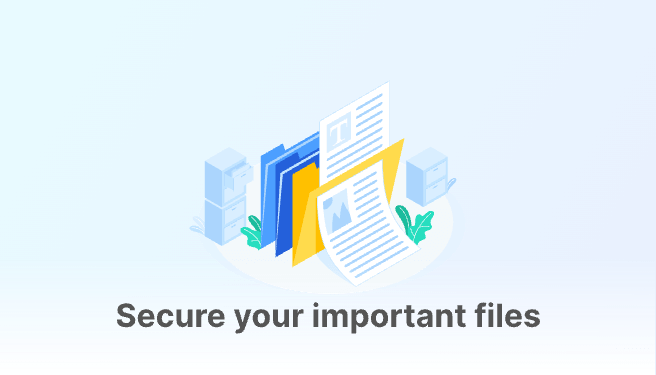 Secure your important files