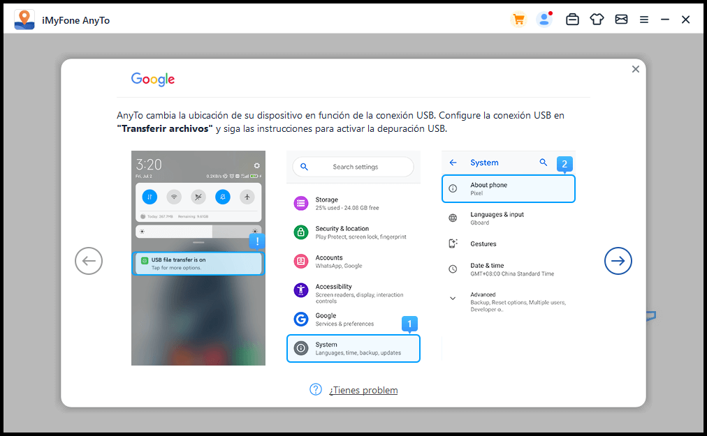 configurar sumsung galaxy s8 para hacer fly pokémon go en Android