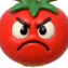Tomate en colère