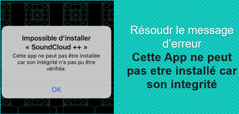 4 solutions de résoudre l'erreur Cette App ne peut pas être installé car son integrité