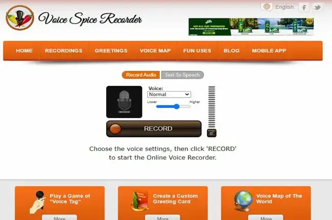 Voice Spice cambiador de voz a mujer online