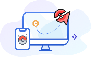 Carte du jeu Pokémon Go