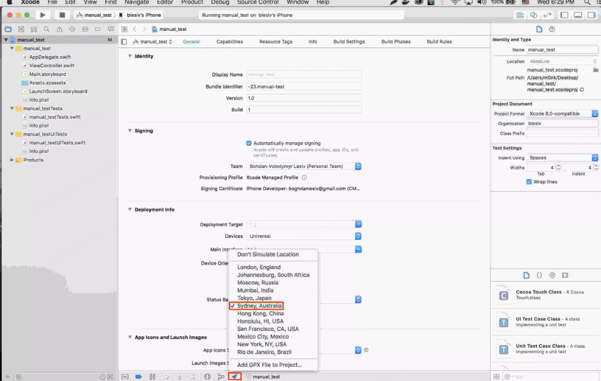 Selecciona el lugar que quieres cambiar