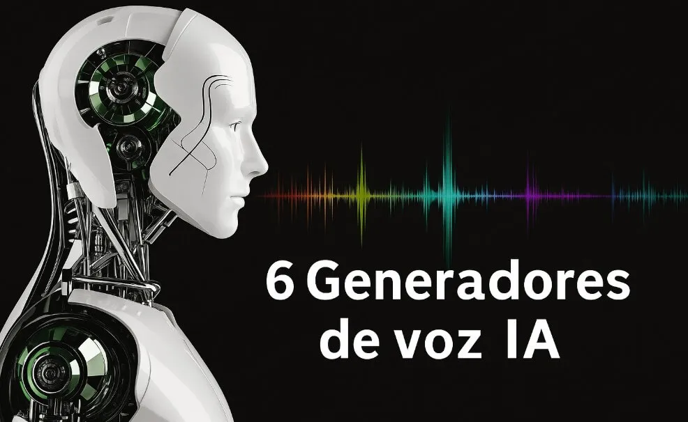 6 Mejores Generadores de Voz con IA ( 2026 ) | Gratis y Online para España y LATAM